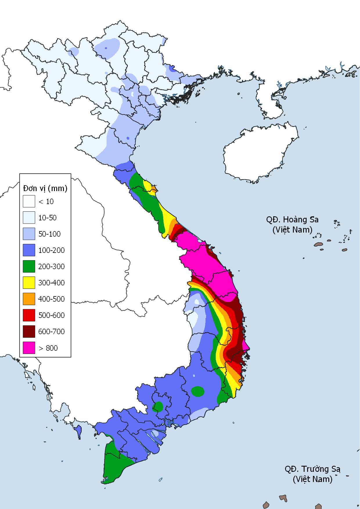 R_T11.25 Dự báo lượng mưa tháng 11/2025